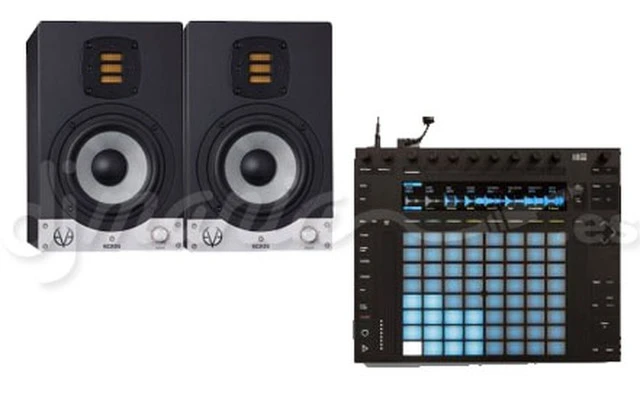 M-Track Vocal 2x2 Studio Pro + M-Audio BX5 D2 Pareja + XLR >> Jack 3M - Balanceado